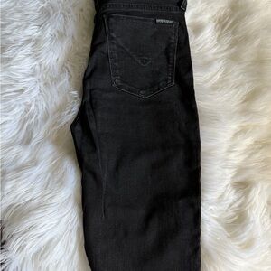 Hudson Jeans Men's Dark Black Skinny Jeans